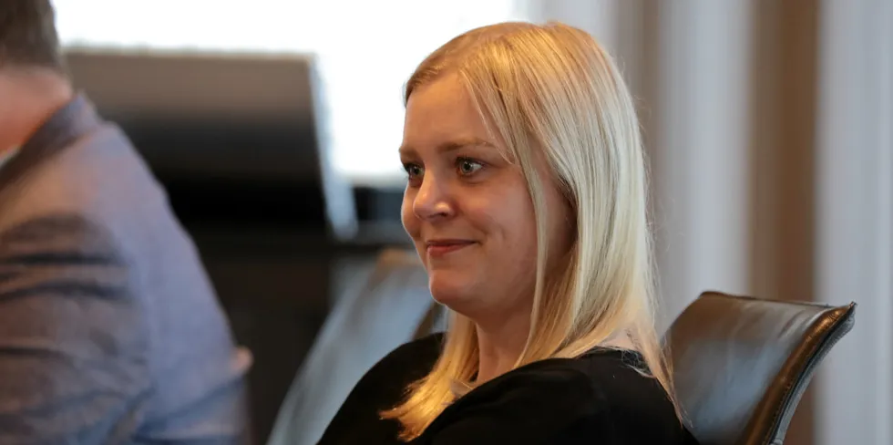 Tina Bru håper flere unger søker utdanninger som er relevante for energibransjen. Tina Bru.