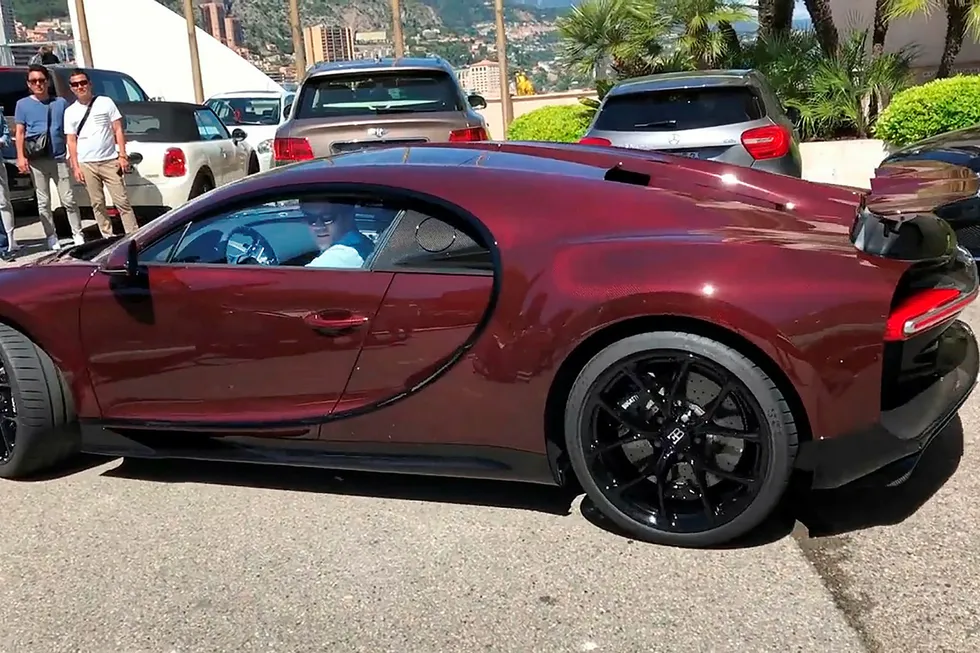 Bugatti Chiron til 3,2 millioner euro er Arne Fredlys nyeste investering. Foto: NYCarspotter