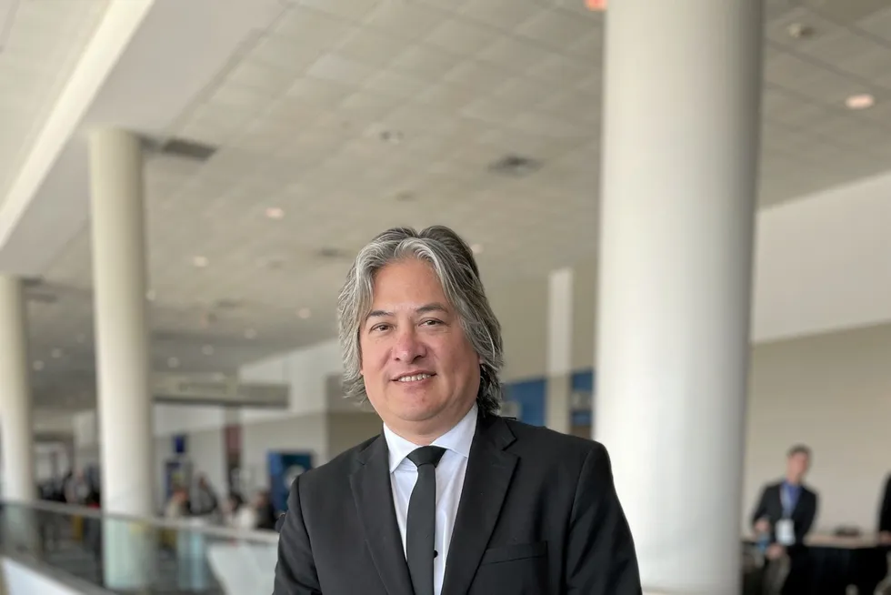 Rock and roller: Tidal Energy Corp chief executive Chris Lee,
