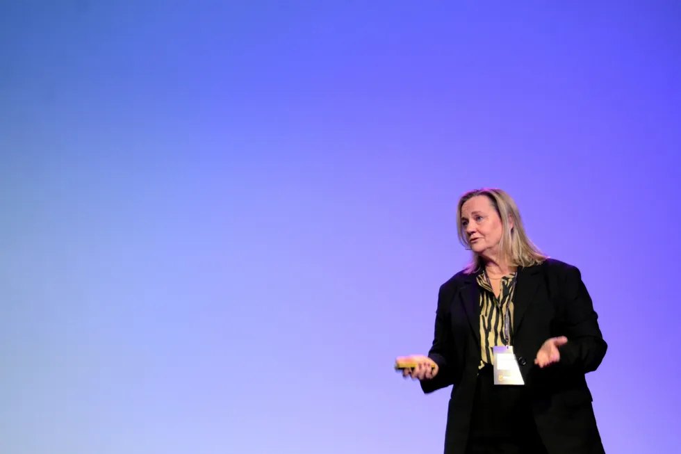 Det er Statnett, her representert ved fungerende konsernsjef Elisabeth Vardheim, som står for størstedelen av økningen i nettleien i årene fremover.