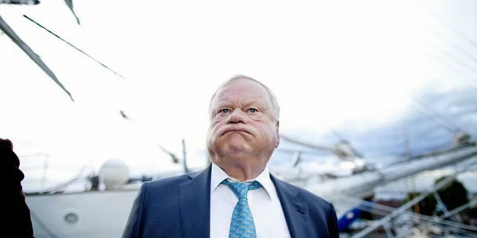 Mowi-eier John Fredriksen. Oppdrettsselskapets tall for fjerde kvartal var svakere enn ekspertene forventet.