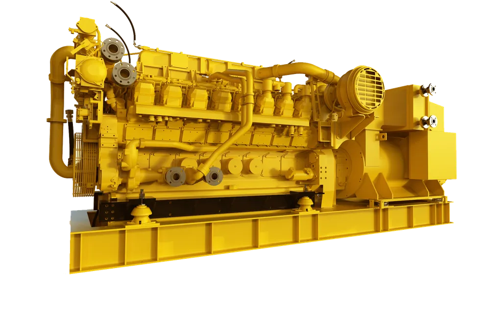 Den nye motoren Pon Power AS skal levere til Taiwanske Dong Fang Offshore (DFO), som bygges av Vard.