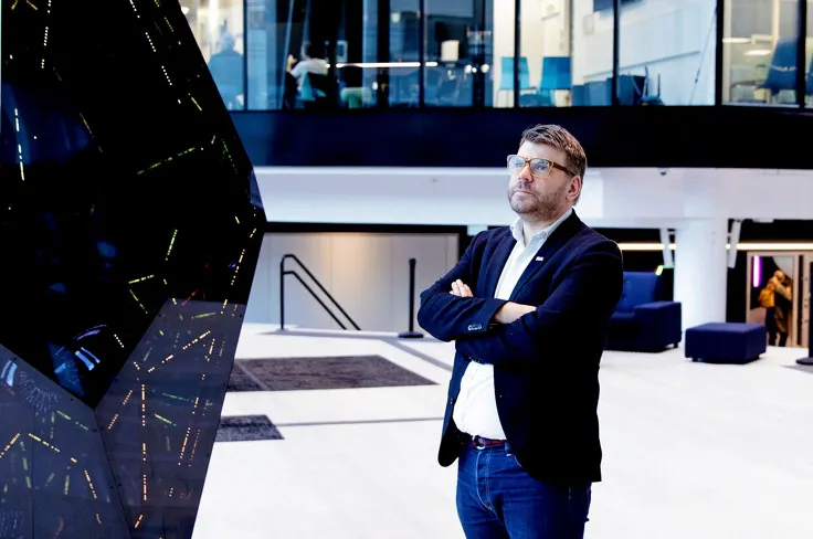 Daglig leder Sigvald Sveinbjørnsson i Maritime Bergen.