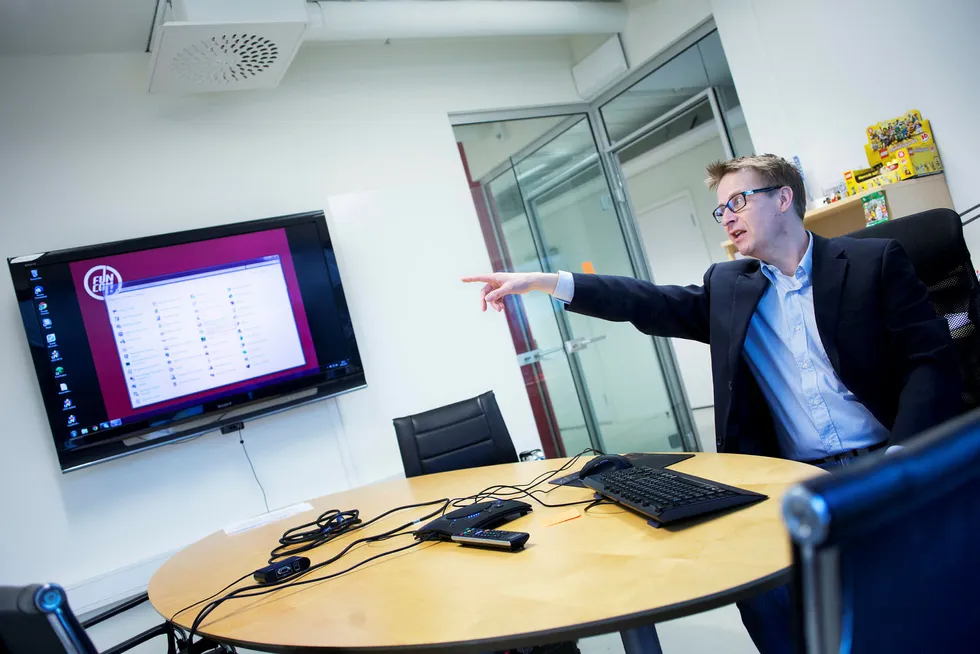 Funcoms driftsdirektør Ole Schreiner sier første kvartal er tidenes beste for Funcom. Foto: Thomas T. Kleiven