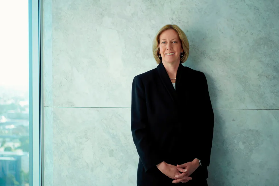 At the helm: Woodside Energy chief executive Meg O’Neill.