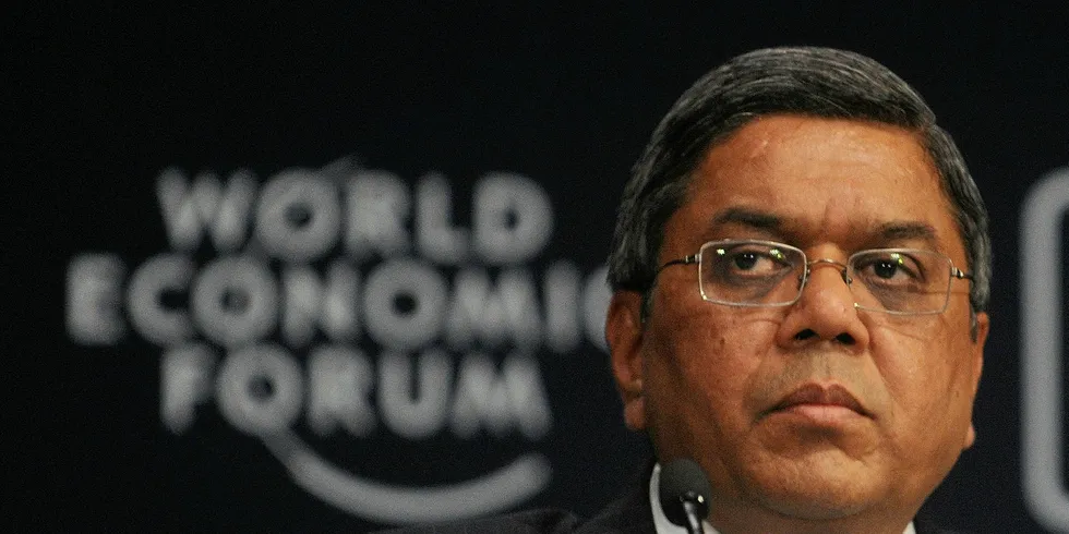 Suzlon chairman Tulsi Tanti. Pic: PUNIT PARANJPE/AFP/Getty Images