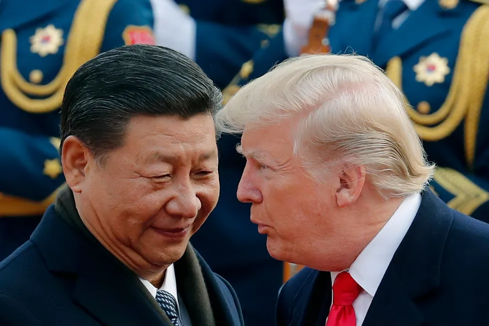 USAs president Donald Trump ønsker å få på plass en omfattende handelsavtale med Kinas president Xi Jinping.