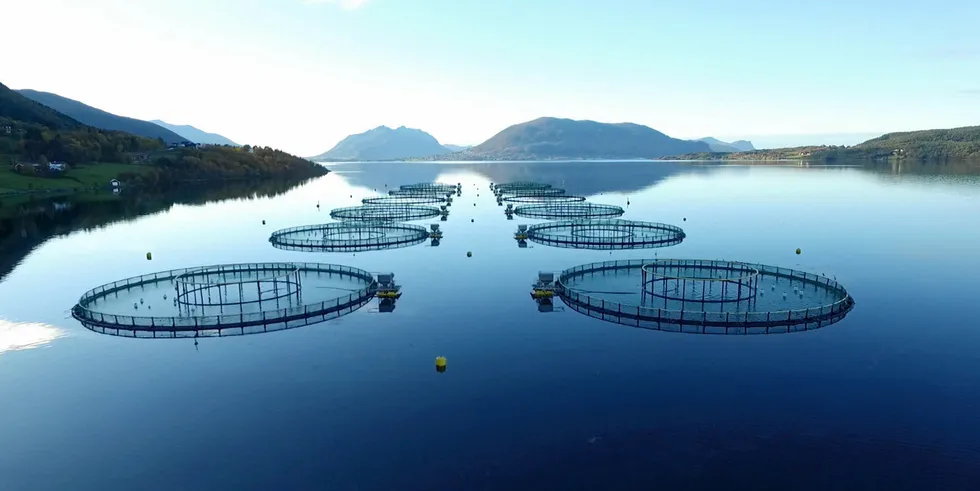 En av sjølokalitetene til Nordic Halibut.