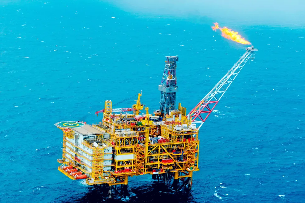 In production: the giant Shwe gas field offshore Myanmar