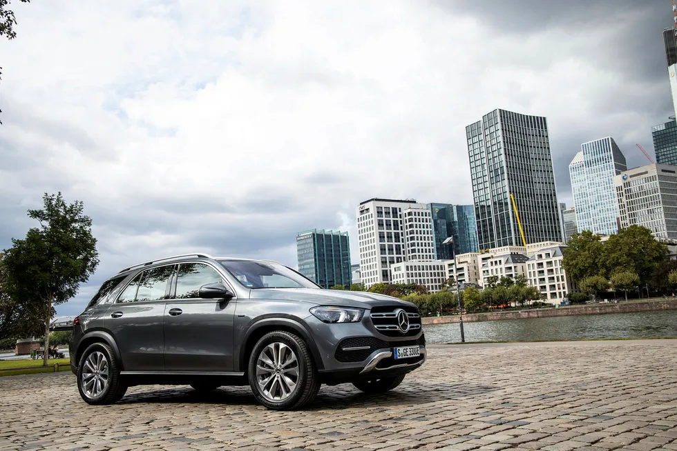 Mercedes-Benz GLE 350 de blir den ladbare hybriden med størst batteri i denne klassen.