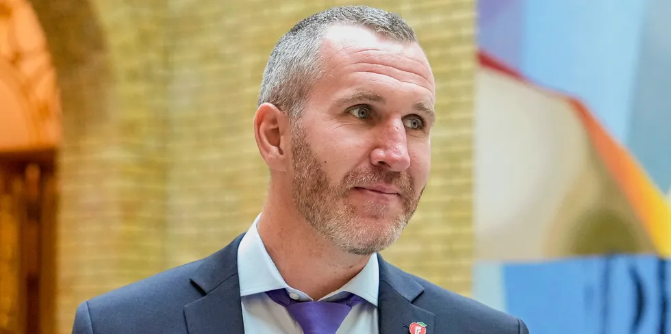 Frps Marius Arion Nilsen (Frp) tar til orde for utbygging av vannkraft i vernede vassdrag.