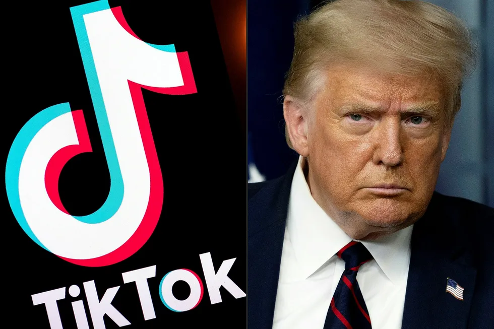 Donald Trump signerte to presidentordre for å få Bytedance til å selge TikToks amerikanske gren til et amerikansk selskap i august.