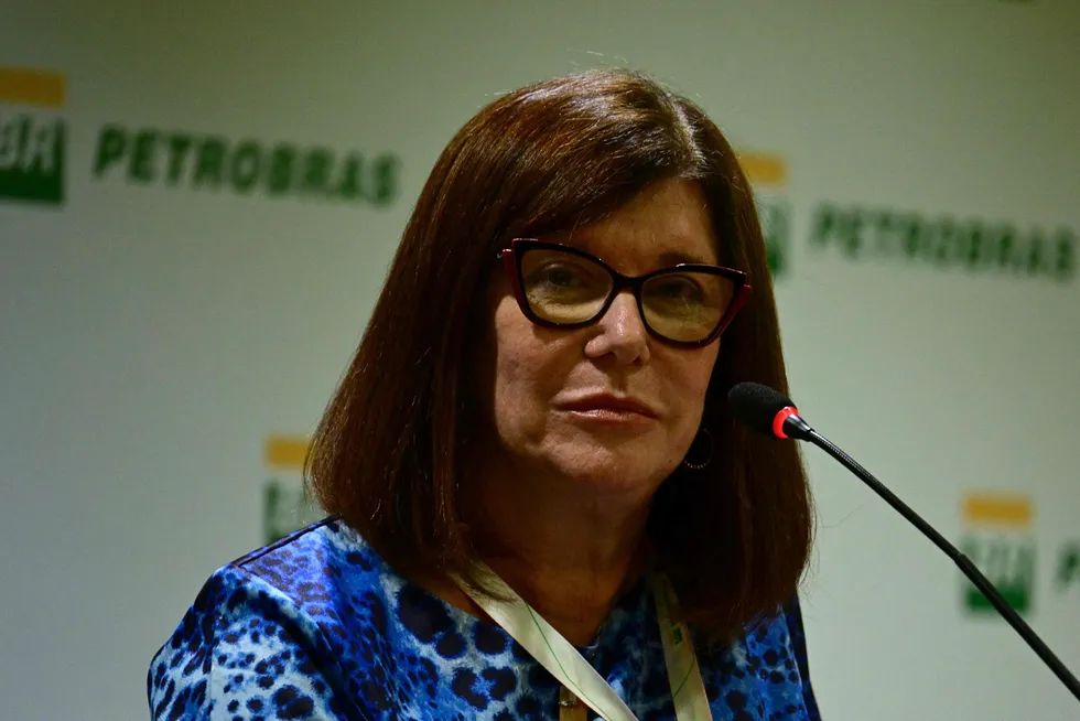 Petrobras chief executive Magda Chambriard.