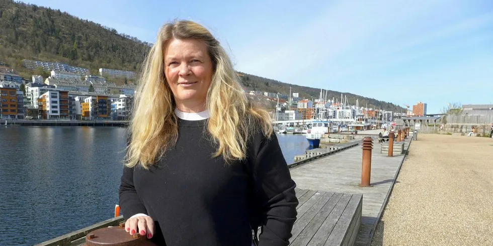 KANONTALL: Siv Ingerid Østervold, administrerende direktør i Hordafor har levert rekordtall for konsernet i fjor.