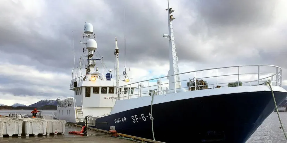 GOD START: «Sjøvær» har vært på seifiske på Haltenbanken og melder om god start på årets seifiske.Foto: Rederiet