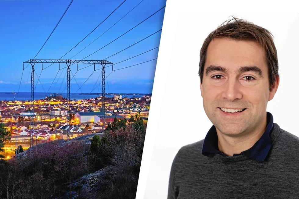 Matthias Hofmann i Statnett har forsket på hvordan høye strømpriser får kundene til å endre strømforbruket sitt.