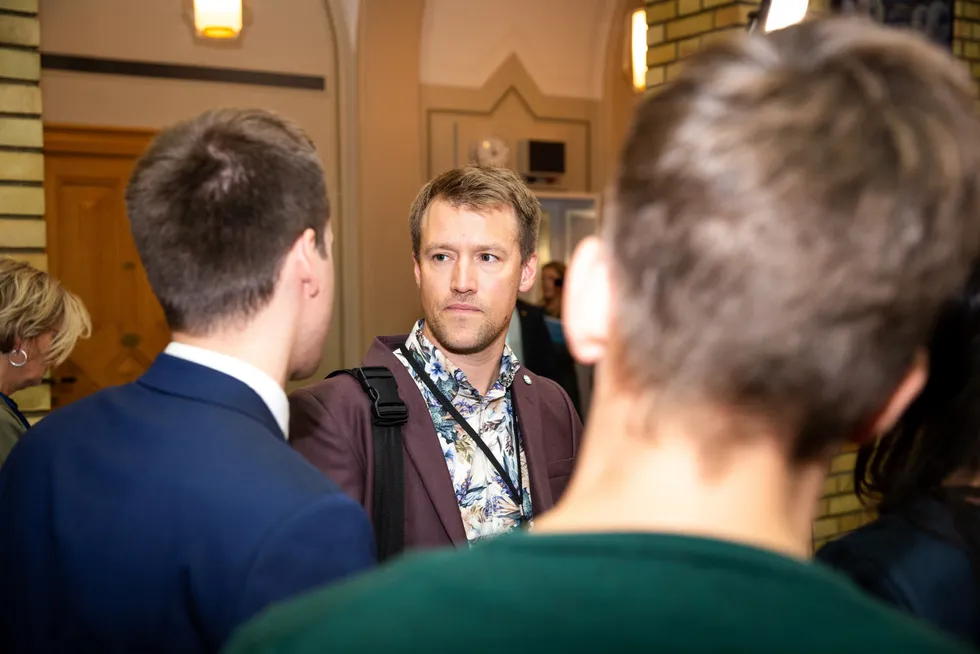 Lars Vangen (Sp), statssekretær for finansminister Trygve Slagsvold Vedum (Sp).