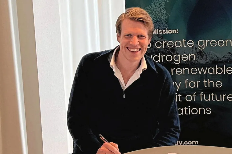 Jonas Meyer, administrerende direktør i Gen2 Energy.