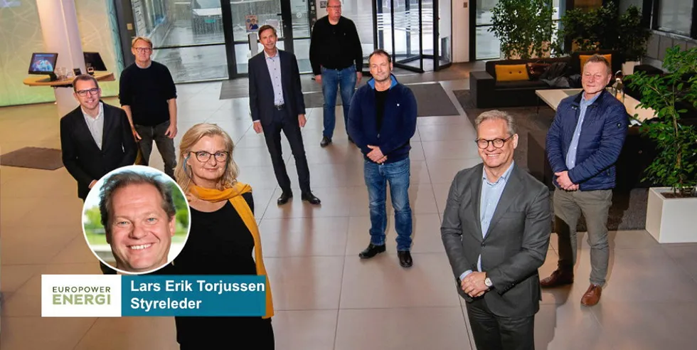 Styreleder Lars Erik Torjussen er bekymret for hvordan diskusjoner om vindkraft er en avsporing i spørsmålet om fusjon mellom Agder Energi og Glitre Energi. Lars erik Torjussen.