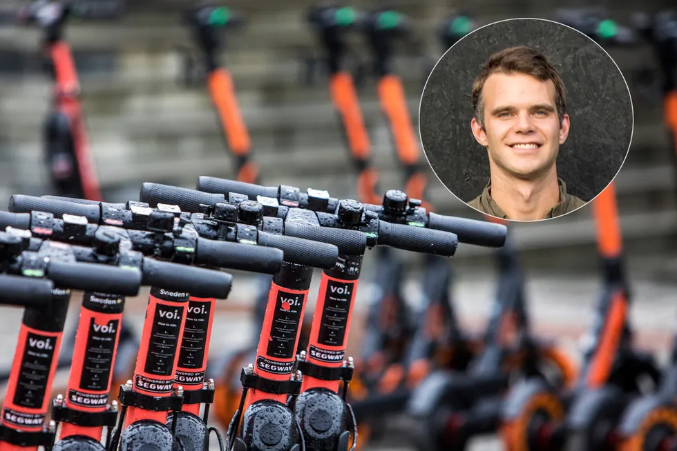 Voi, der Fredrik Hjelm er toppsjef, er i vekst og henter 400 millioner kroner. Selskapet har planer om å ekspandere til flere lokasjoner.