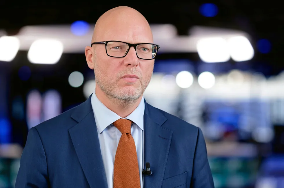 Jörgen Warborn, EP rapporteur on sustainable maritime fuels.