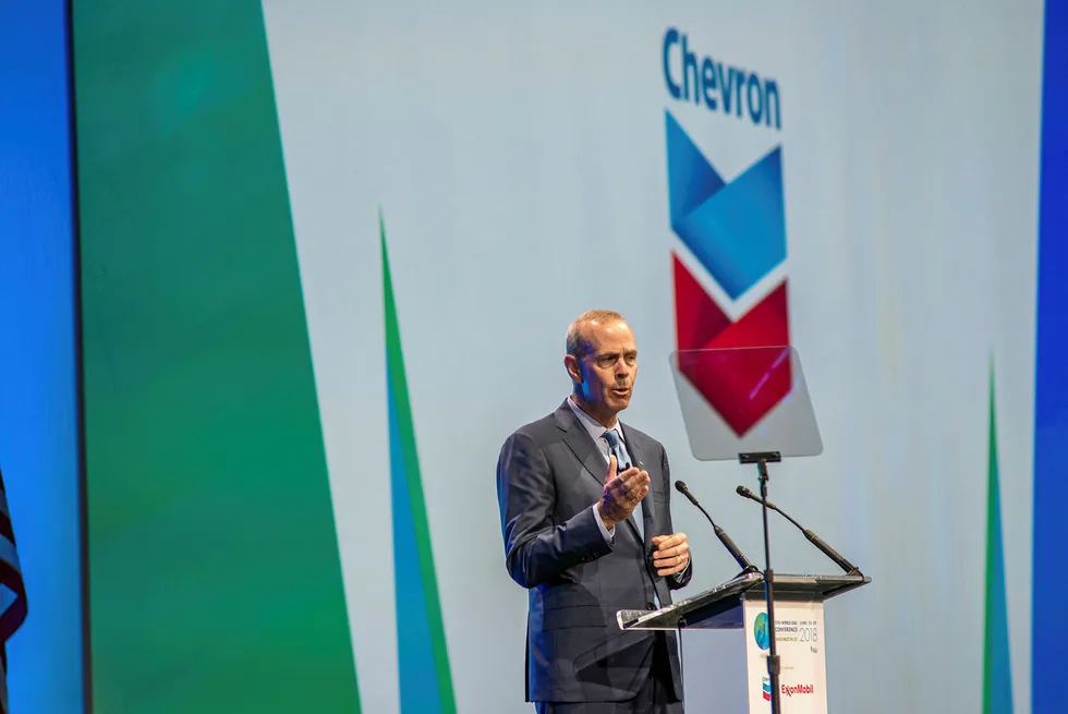 Tough decisions: Chevron chief executive Michael Wirth