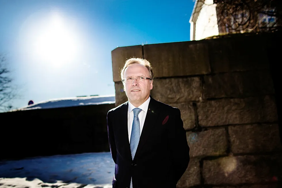 Oddbjørn Hollen er gründer og mangeårig eier i Christiania Securities. Nå får selskapet kritikk fra Finanstilsynet. Foto: Per Thrana