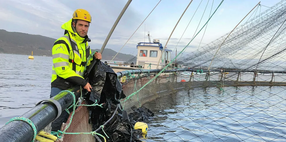 Atle N. Kristoffersen, daglig leder i OK Marine, vil gjøre selskapet enda sterkere innenfor rensefisk.