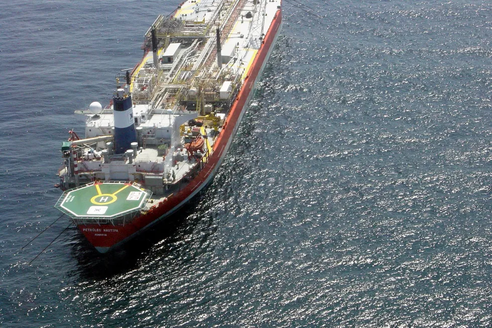 On location: the Petroleo Nautipa FPSO is currently working at the Etame field