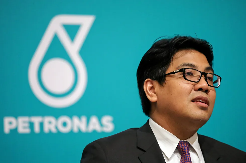 New well: Petronas group chief executive Tengku Muhammad Taufik