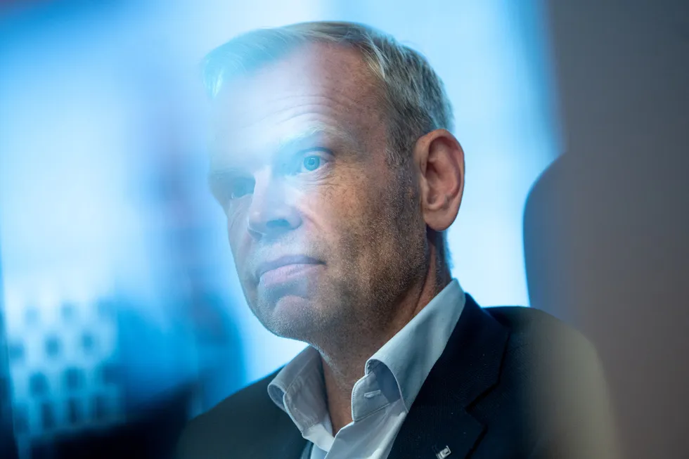 Yara-sjef Svein Tore Holsether sier gasskostnader medfører en strukturell ulempe for europeiske produsenter.