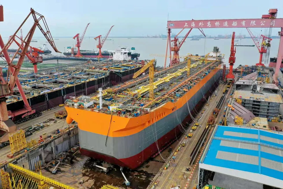 Success: SWS launched Fast4Ward FPSO Hull 3 in the third quarter of last year
