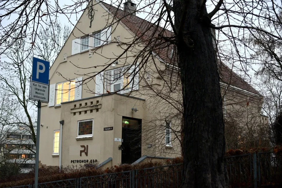 Petronors kontorer i Frøyas gate i Oslo.