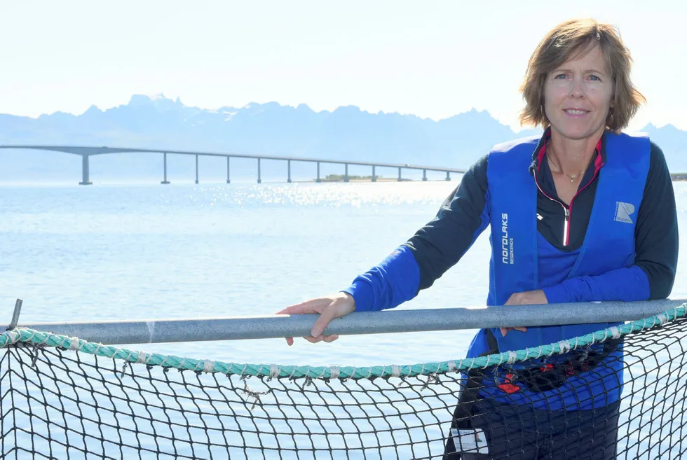 Bærekraft er avgjørende for norsk havbruksnærings fremtid, mener Merete Kristiansen, kommersiell direktør i oppdrettselskapet Nordlaks.