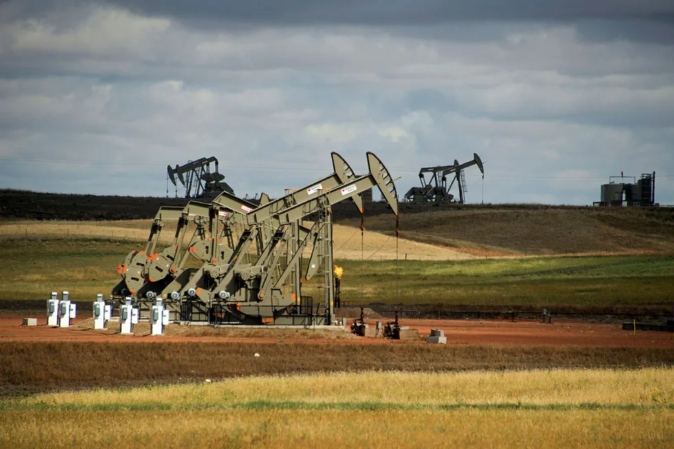 Bakken formation: saw a 40% increase in oil output in fourth quarter when compared to year-ago period