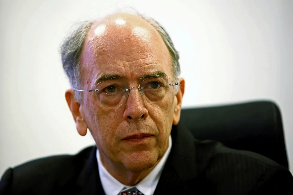 Petrobras president Pedro Parente / AFP PHOTO / Heuler Andrey