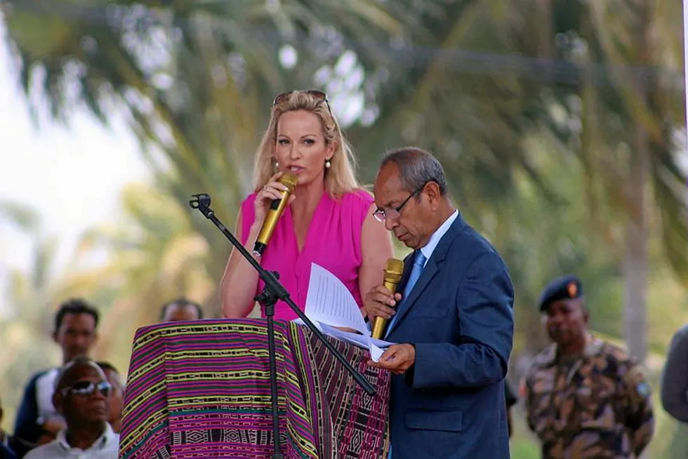 Suellen Osborne: chief executive of Timor Resources