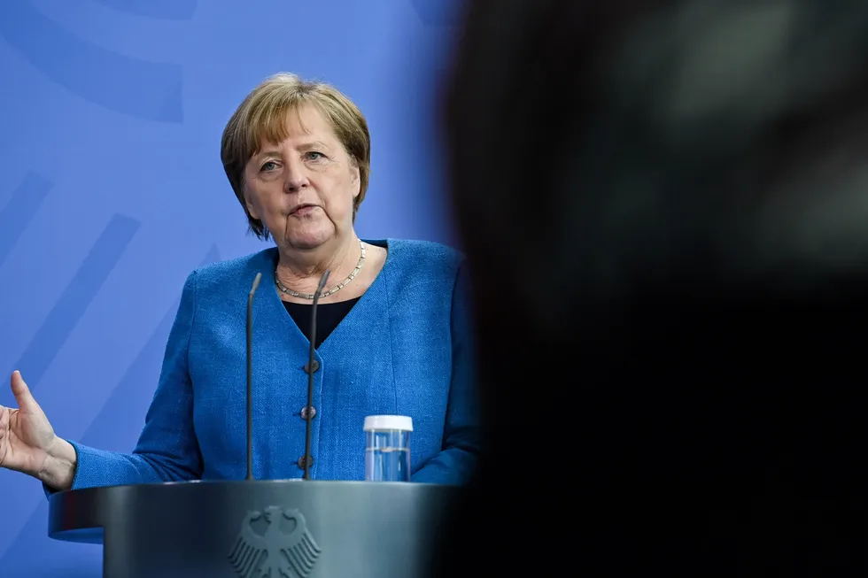 Letter: German Chancellor Angela Merkel