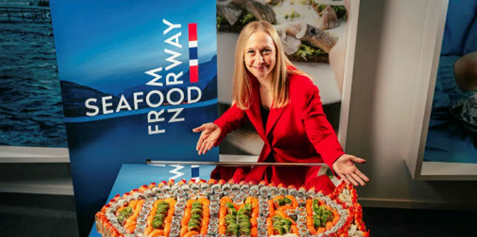 Norwegian Seafood Council CEO Renate Larsen.