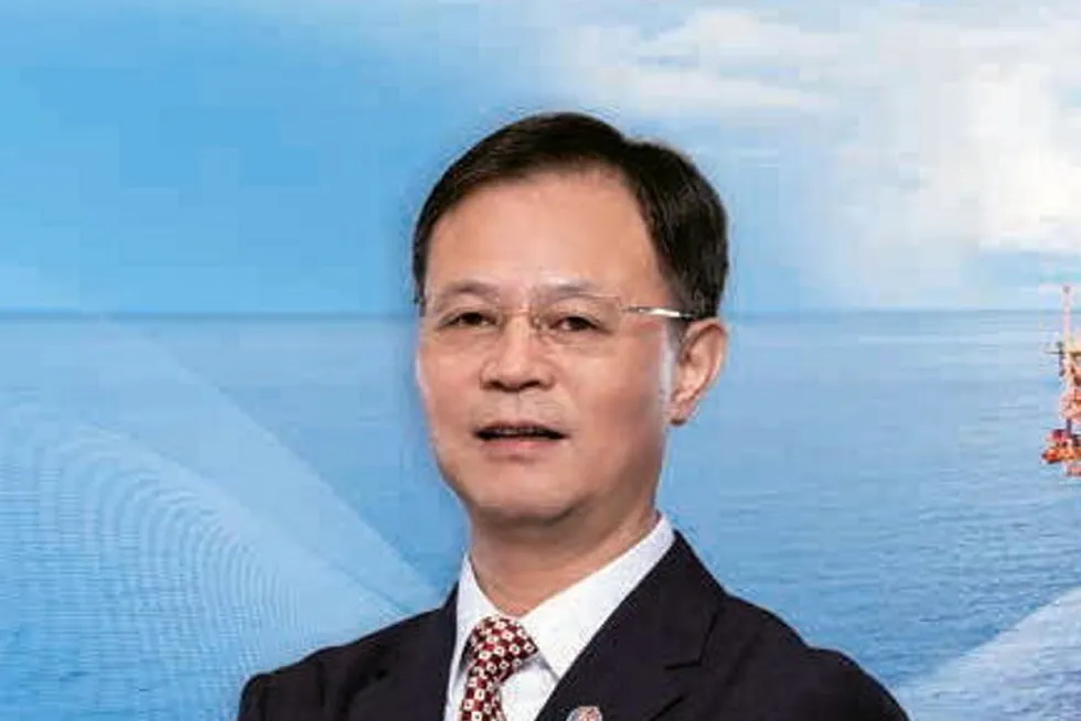 Bohai benchmark: CNOOC Ltd chief executive Zhou Xinhuai.