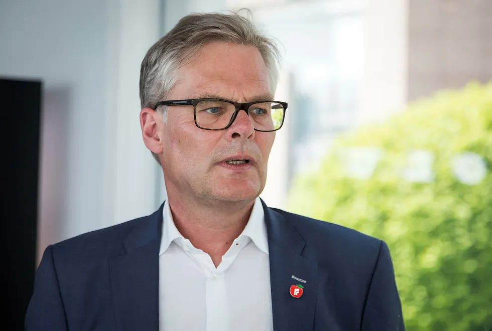 FrPs Hans Andreas Limi blir ny parlamentarisk leder. Foto: Gunnar Lier
