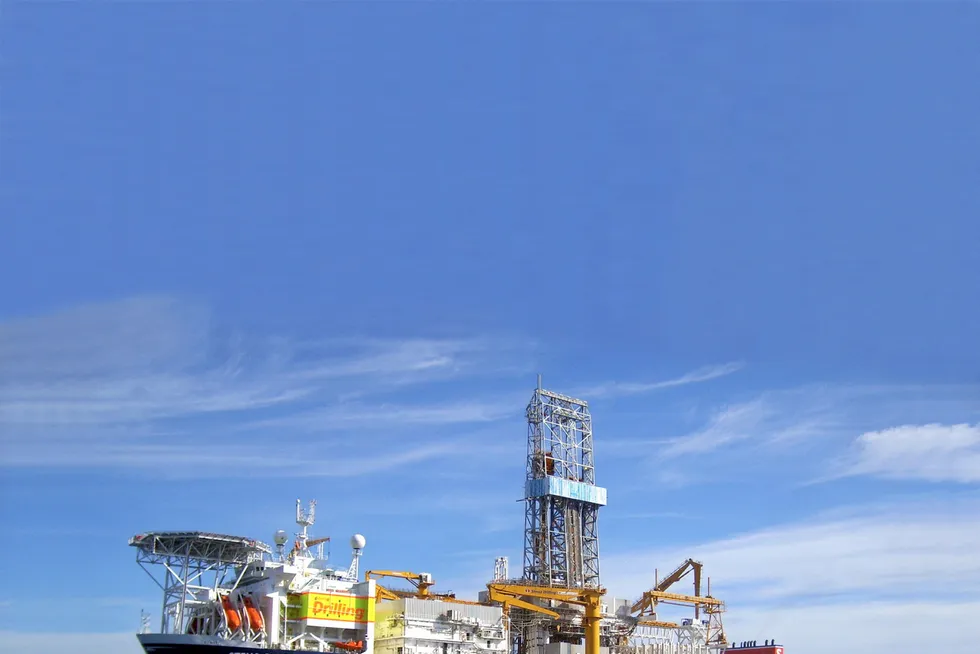 New partners: the Stena Drilling drillship Stena Carron is drilling the Jabillo-1 well in the Canje block offshore Guyana