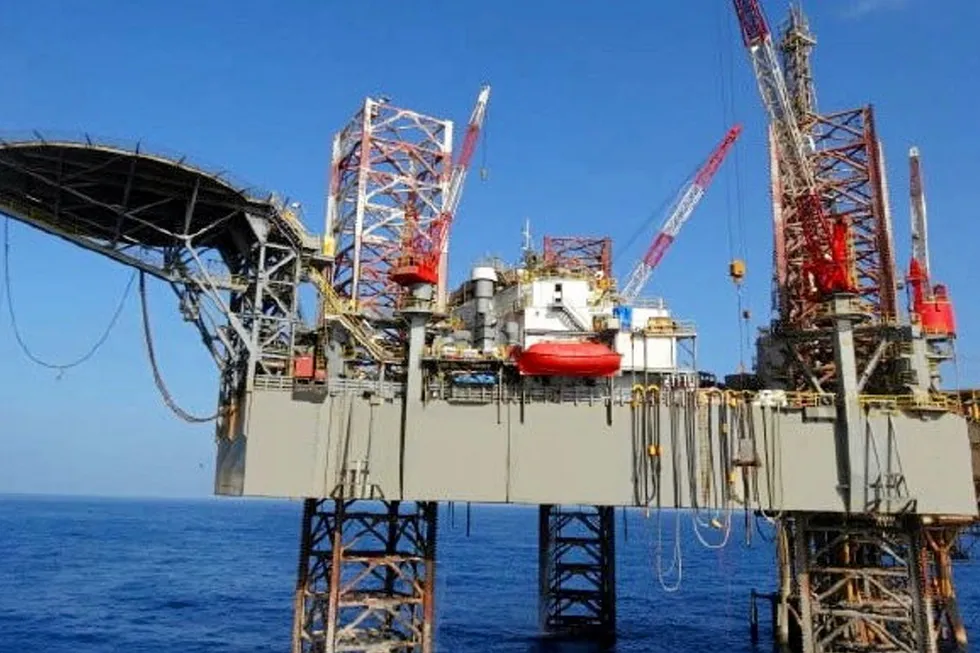 New deal: Shelf Drilling’s jack-up CE Thornton will be involved for three years