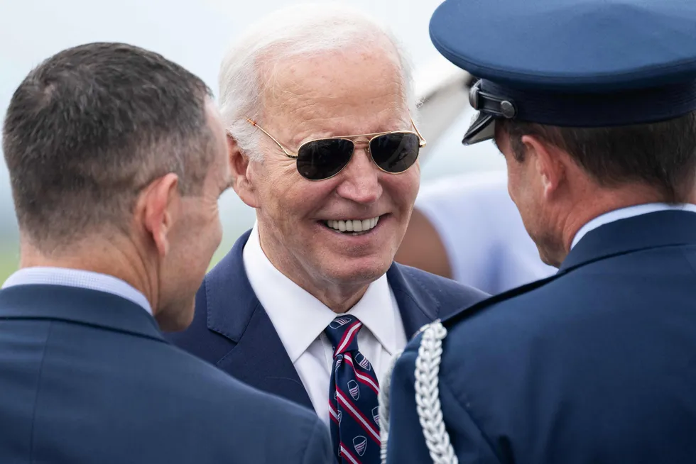 Joe Biden ble i valgkampen et slags spøkelse for Kamala Harris.