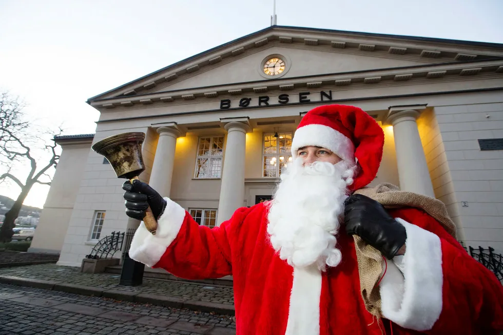 Komboen Oslo Børs og jul betyr gjerne gode tider for nyttårsrakett-aksjene.