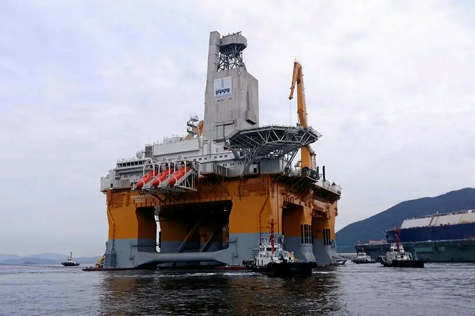 In demand: the Deepsea Nordkapp is drilling for Aker BP at Rumpetroll