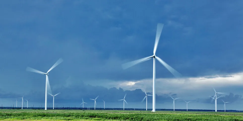.An Avangrid wind farm in North Carolina