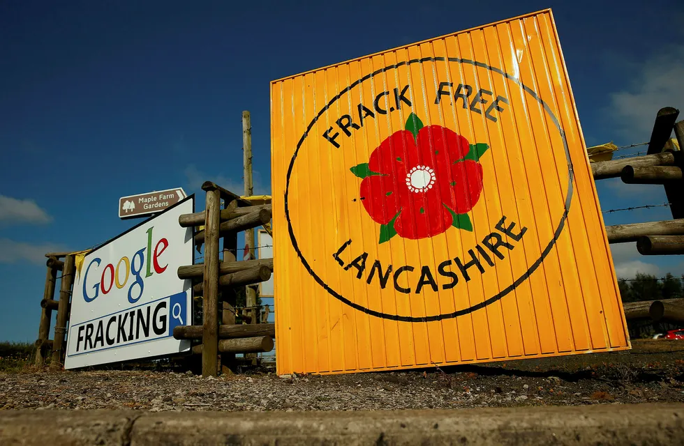 Opposition to plans: Cuadrilla, like other shale players, has faced protests over its plans to frack for shale gas in the UK