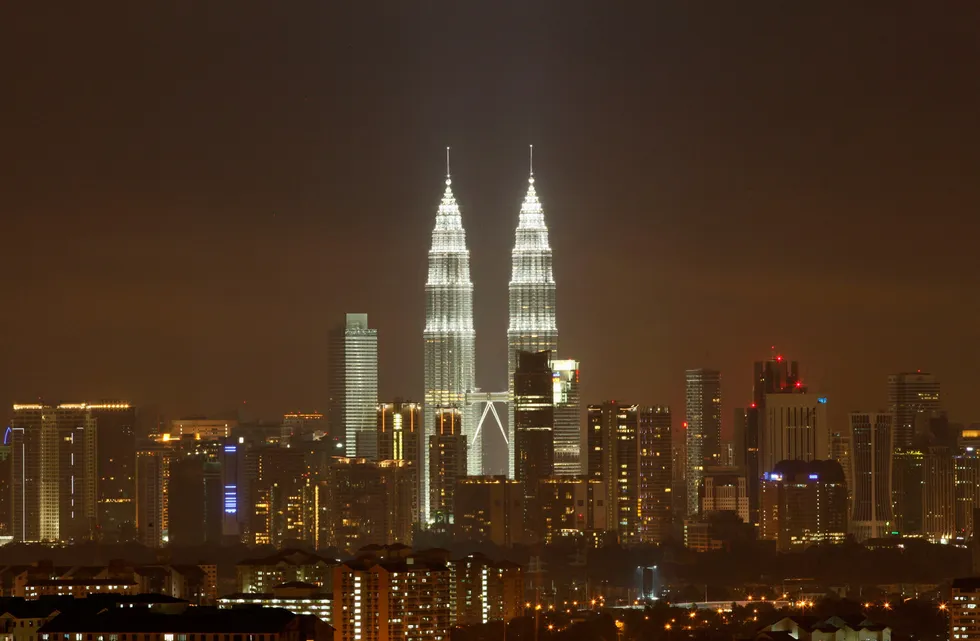 Headquarters: the Petronas Twin Towers in Kuala Lumpur are a Malaysian landmark