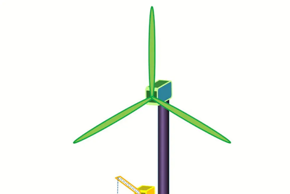 Innovation: the Excibuoy concept envisions multiple renewable energy sources on a single platform